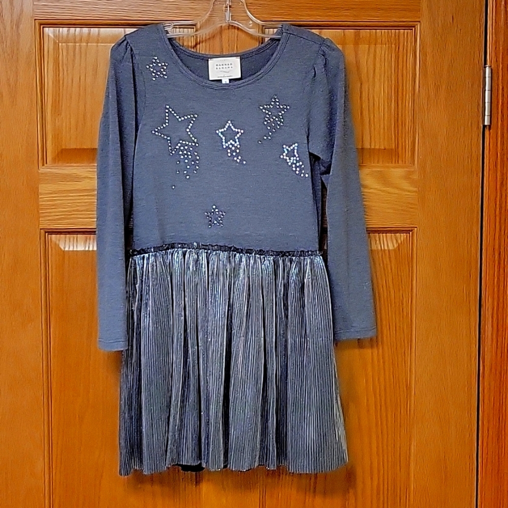 Size 7 Hannah Banana Metallic Dress